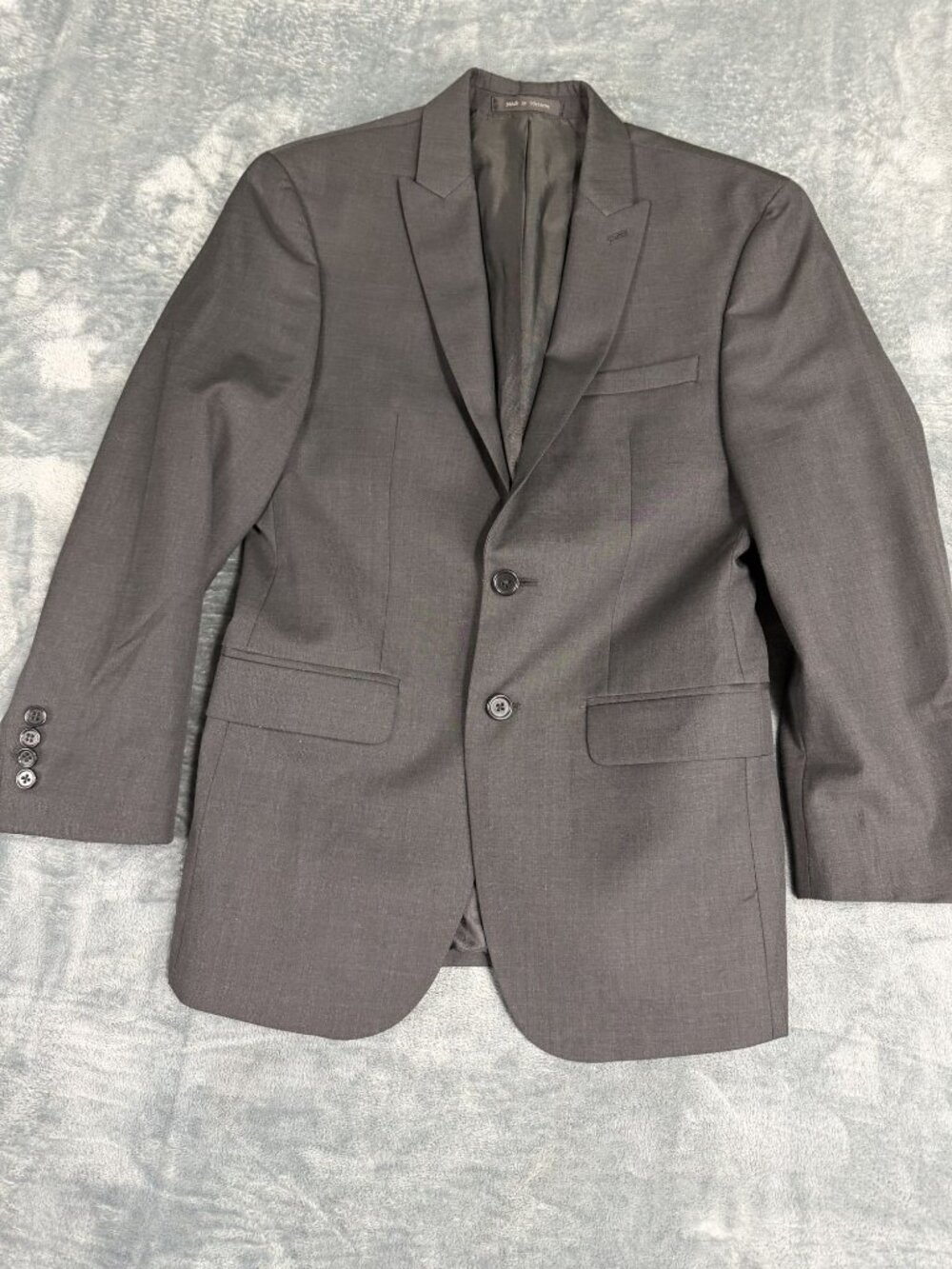 Michael Kors Boys Charcoal Two-Button Blazer Jacket 30